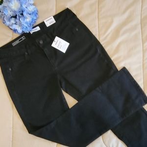 NWT Sonoma women's black bootcut jeans, slim fit, 12 med.